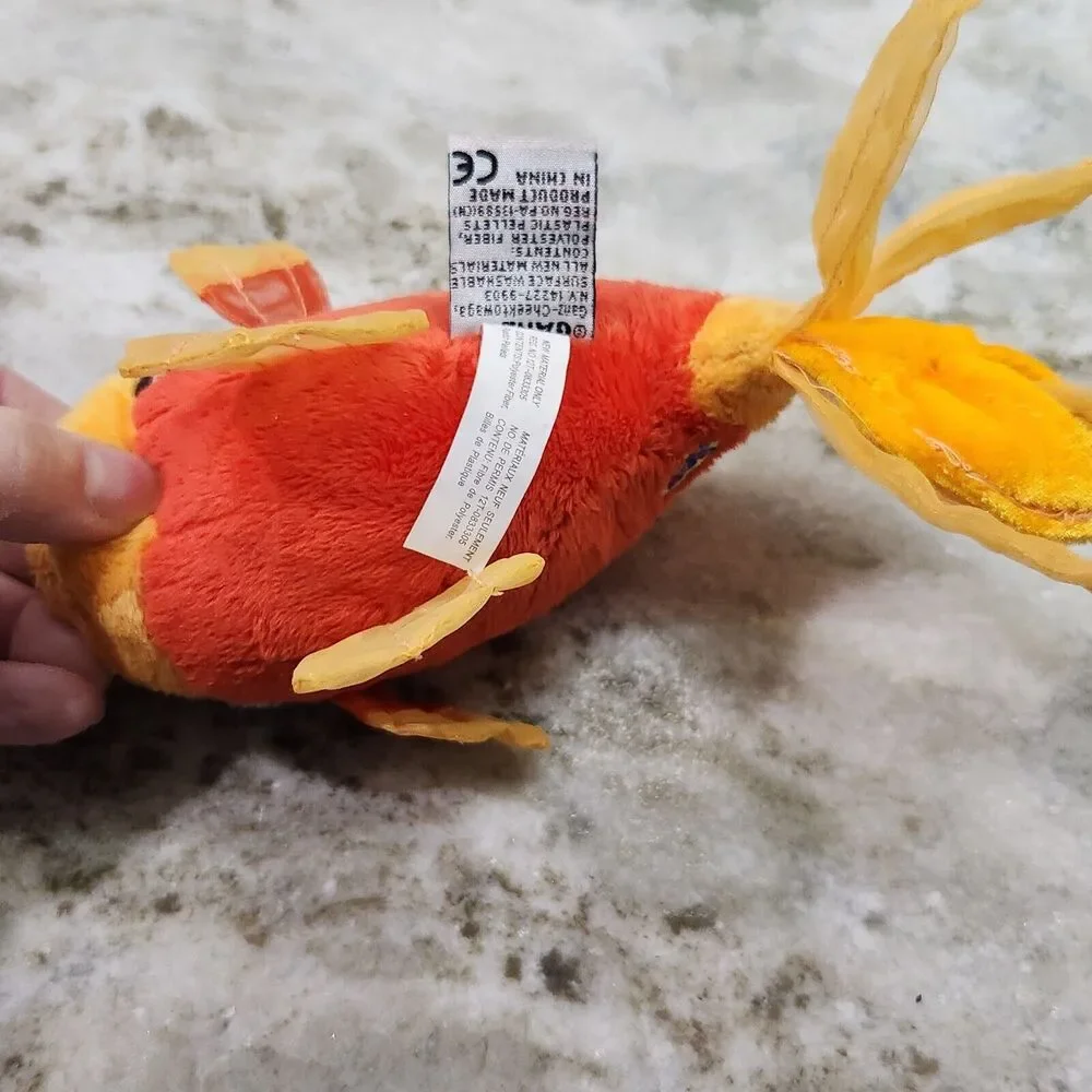 Ganz Webkinz Tomato Clown Fish Plush Lil' Kinz HS516 Stuffed Animal NO CODE